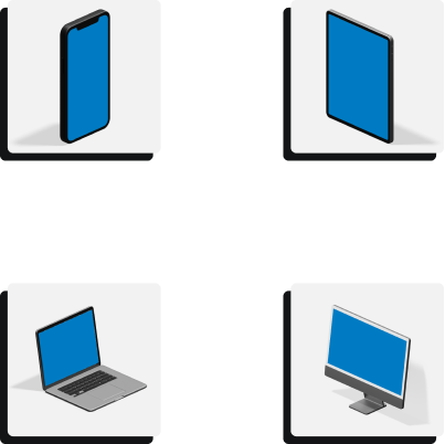 Acesso H7Mail em desktop, tablet e telemóvel